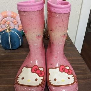 Hello Kitty Pink Rain Boots